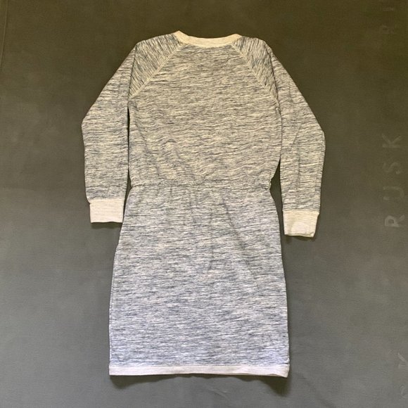 Revolution by Ricki's Long Sleeve Sweatshirt Dress Drawstring Waist Size Small - Picture 2 of 5